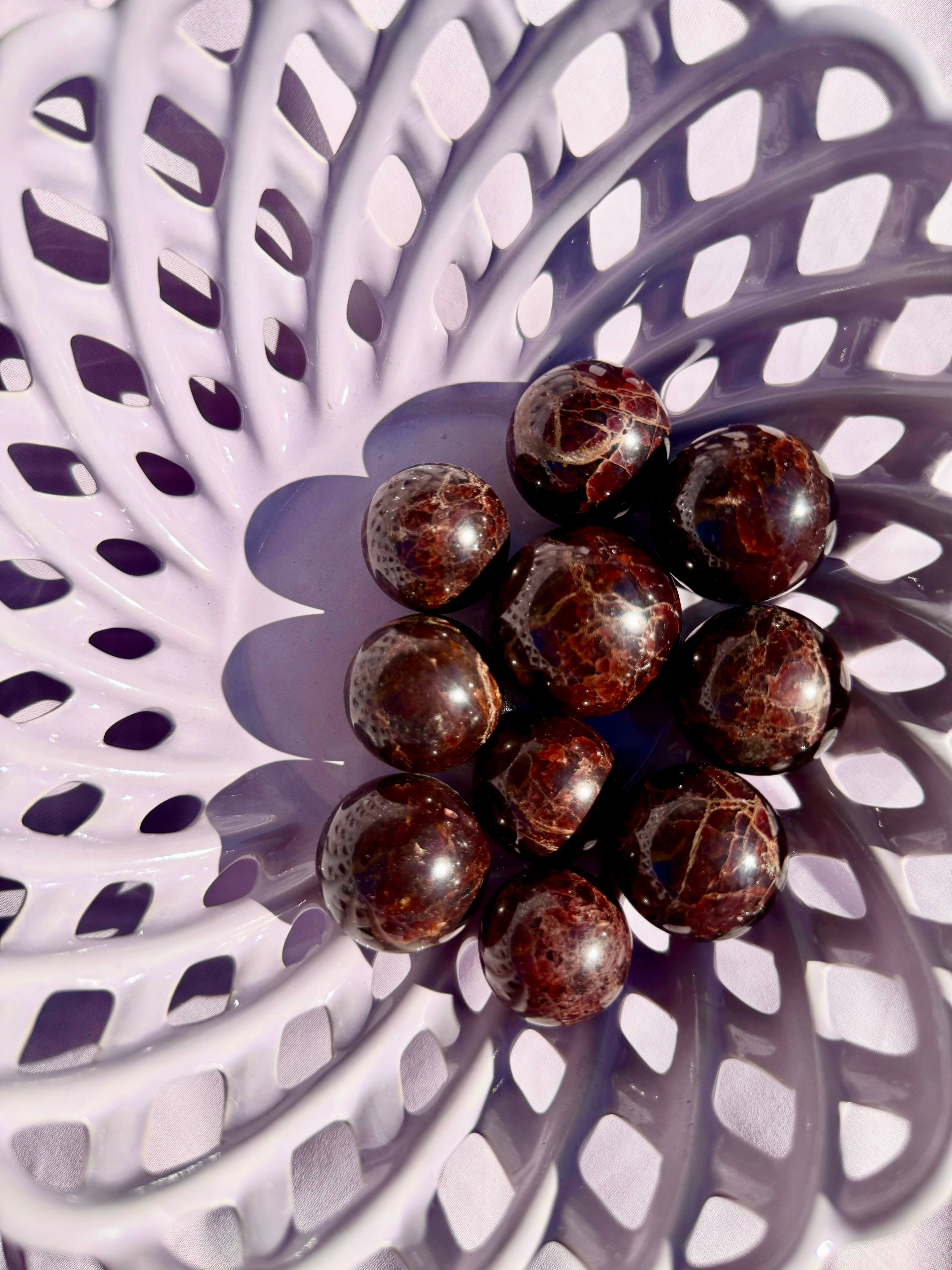 Garnet Sphere | Intuitively Selected