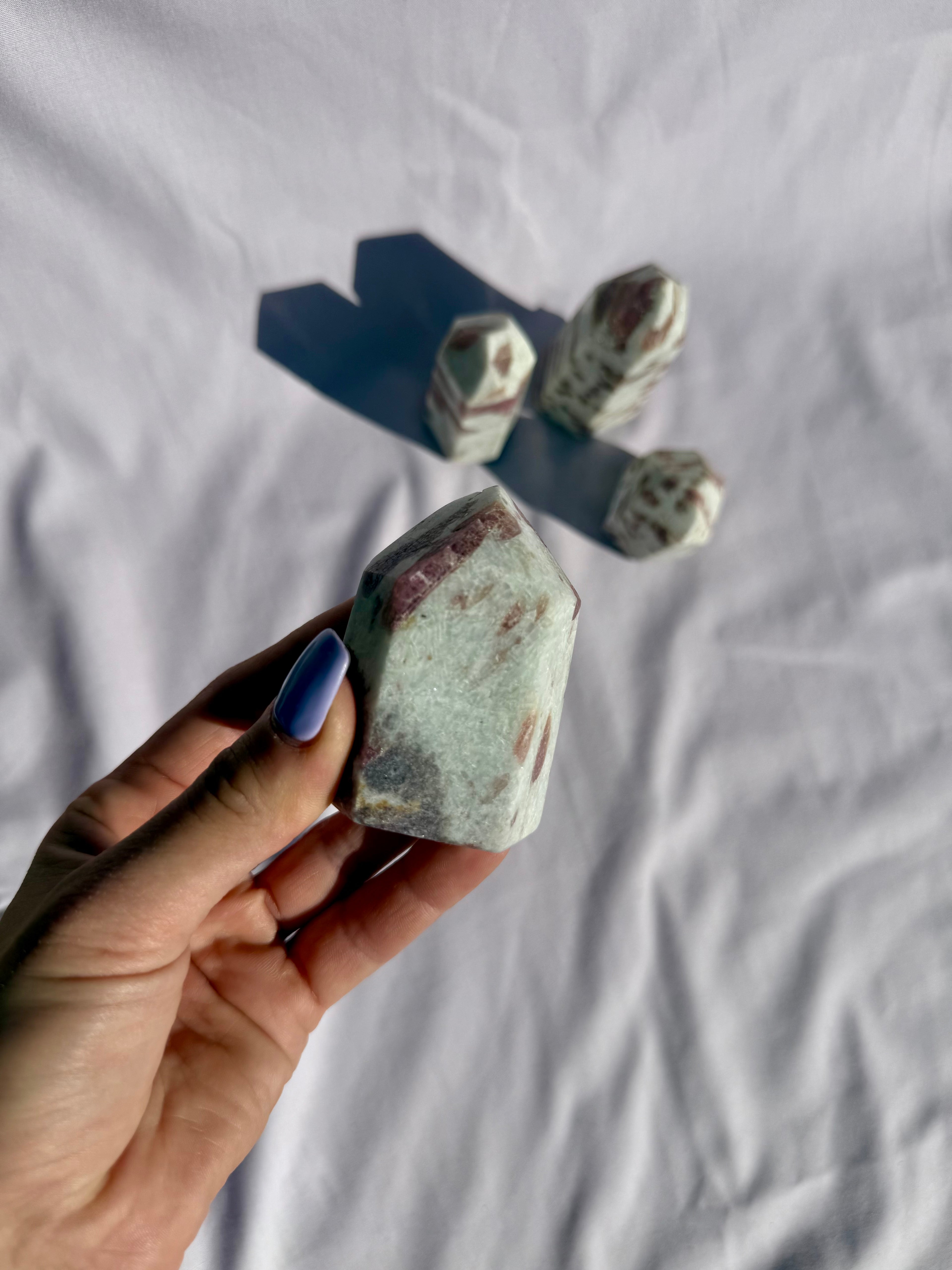 Pink Tourmaline Tower 01