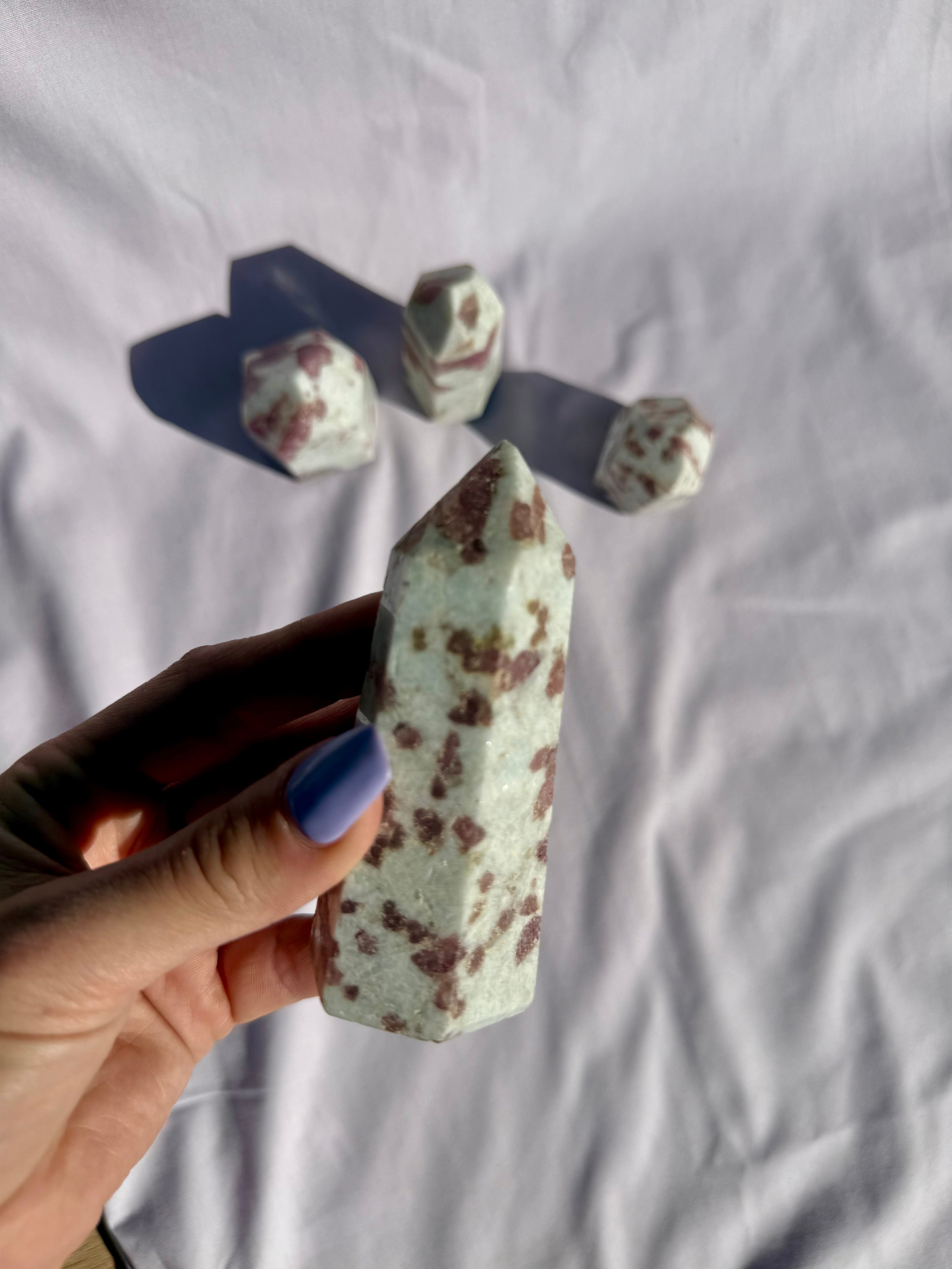 Pink Tourmaline Tower 02