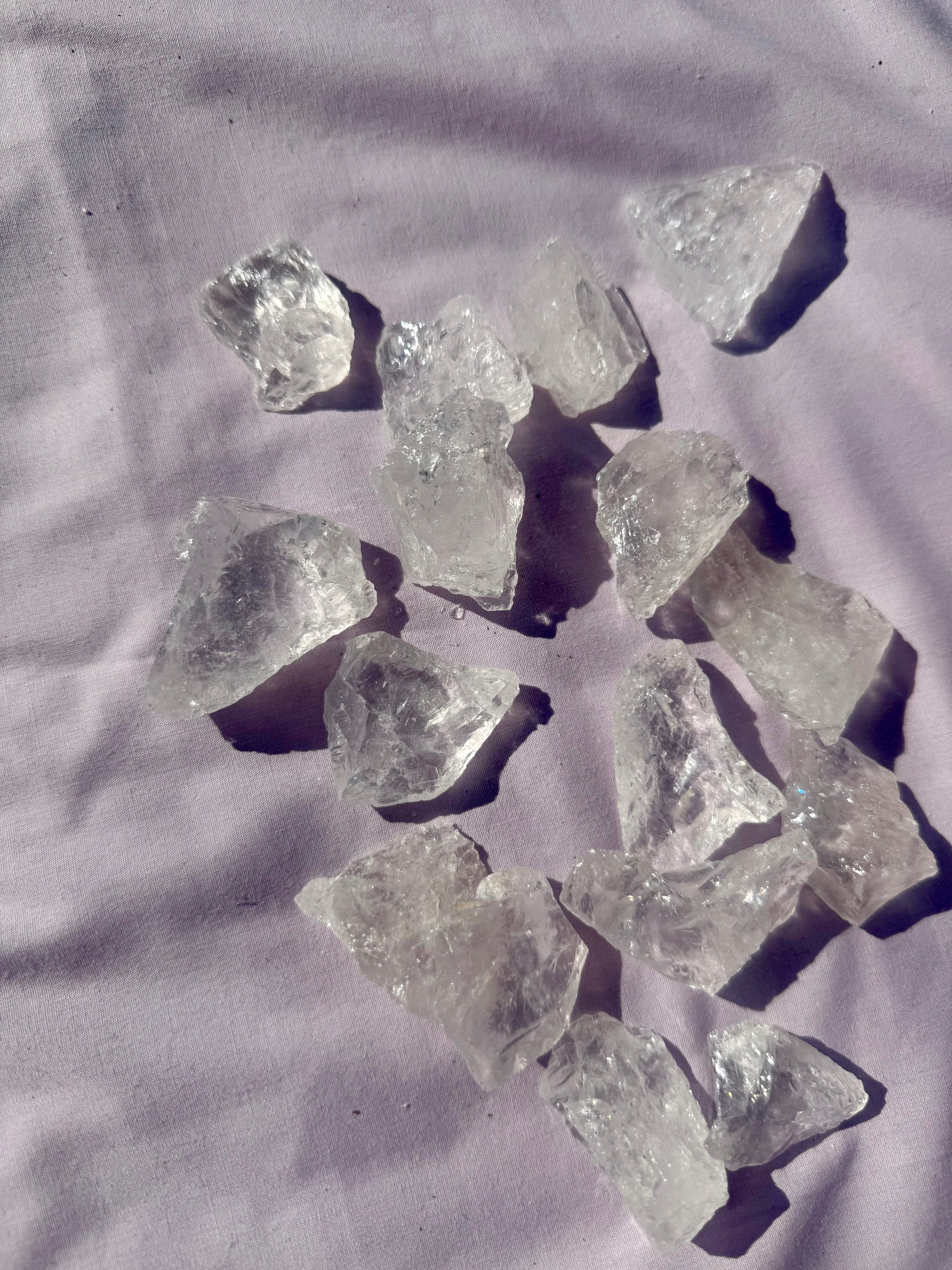 Small Clear Quartz Raw Stone