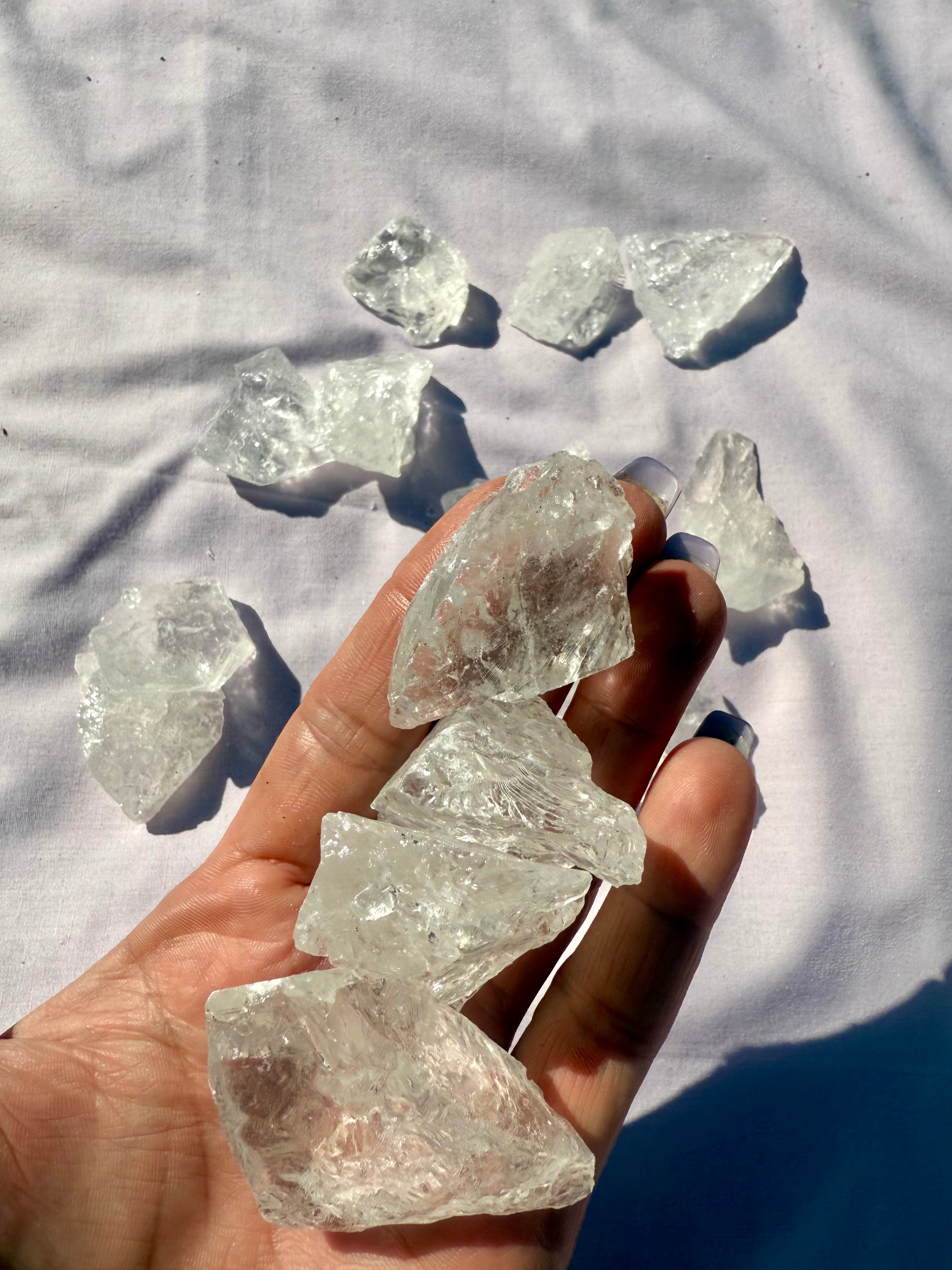 Small Clear Quartz Raw Stone