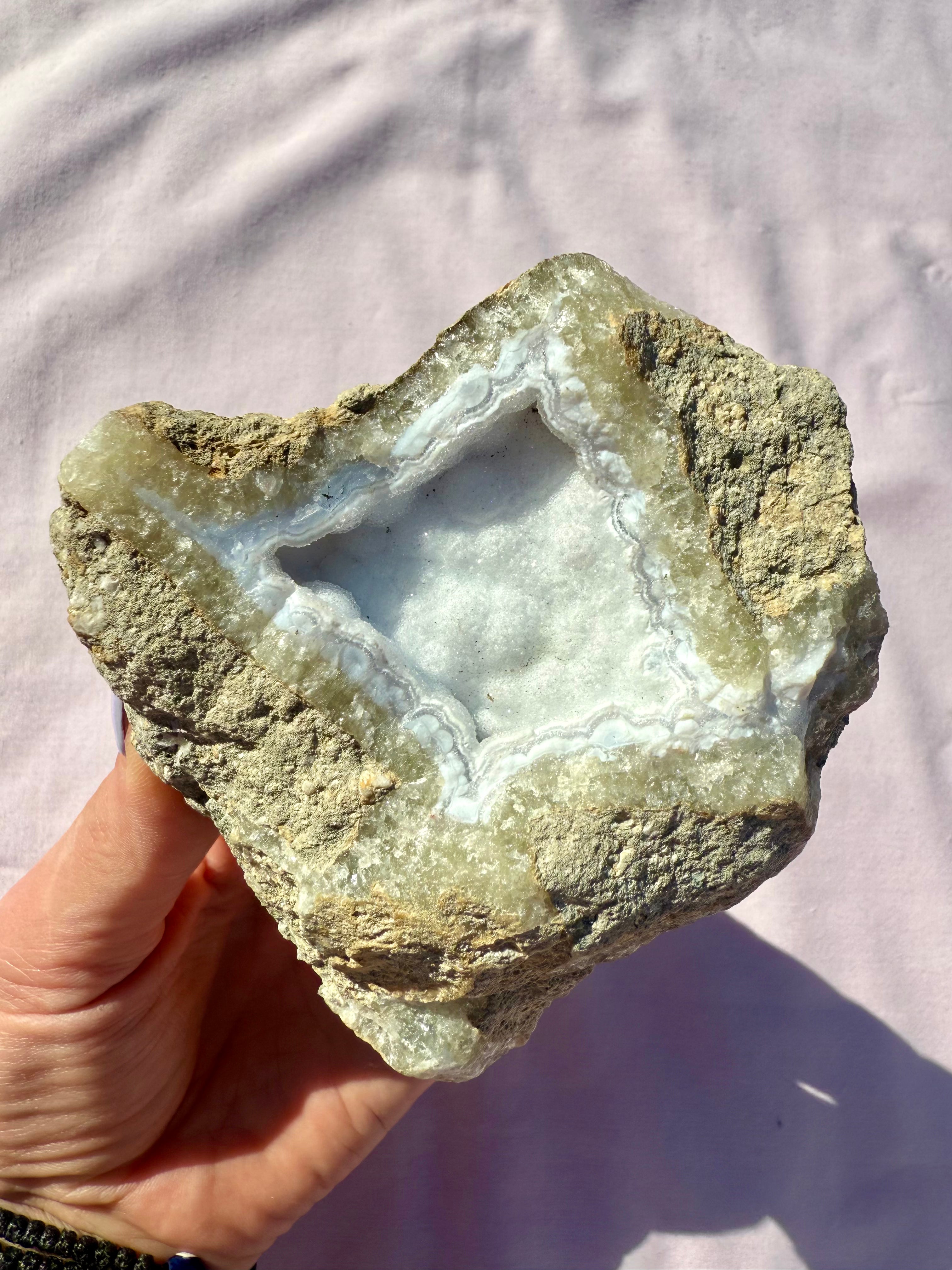 Raw Blue Lace Agate 02