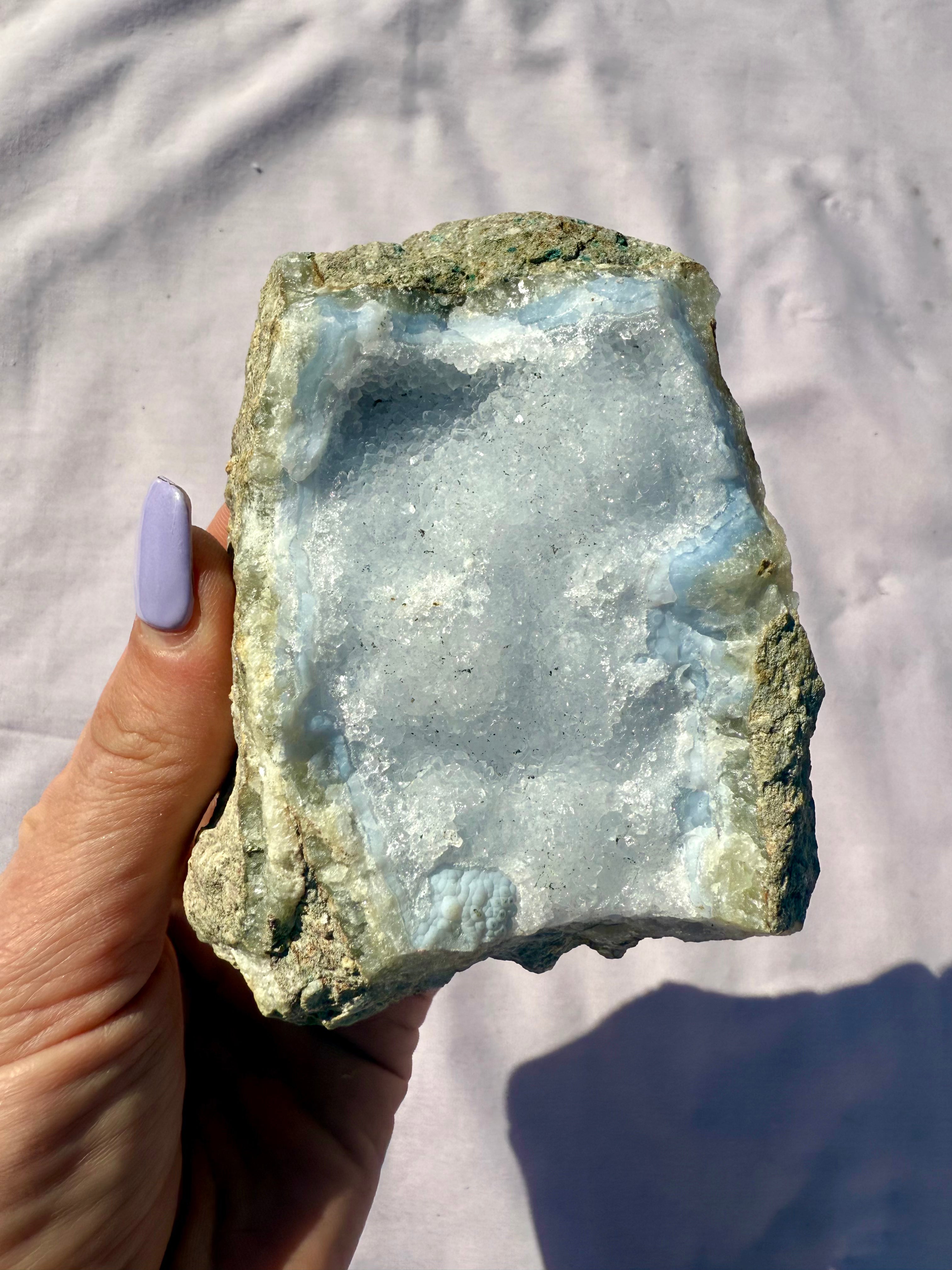 Raw Blue Lace Agate 05