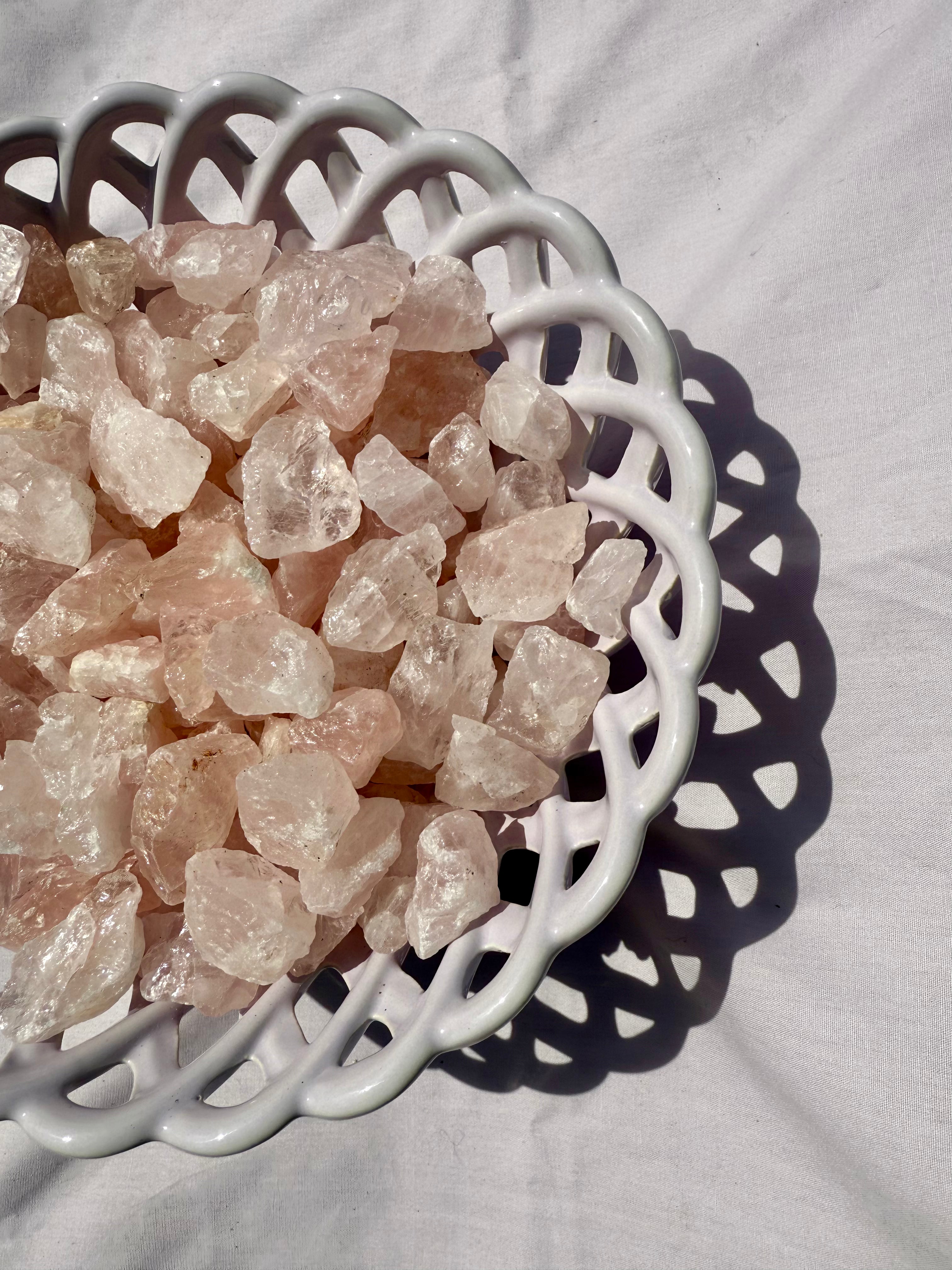 Small Rose Quartz Raw Stone