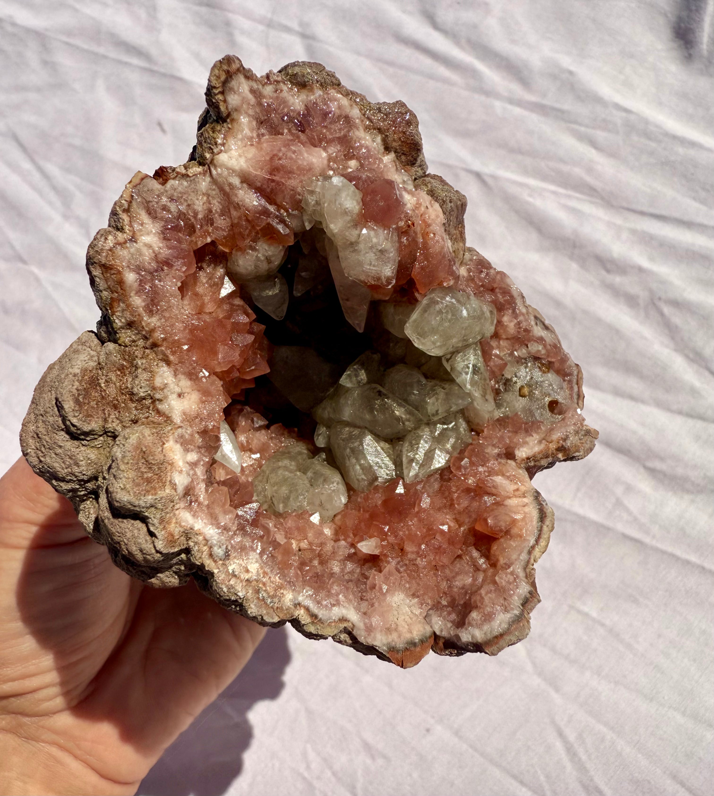Pink Amethyst Geode 001