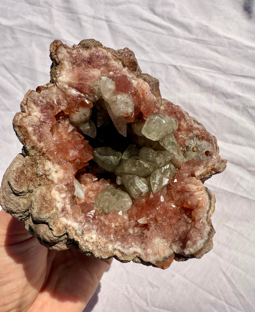 Pink Amethyst Geode 001