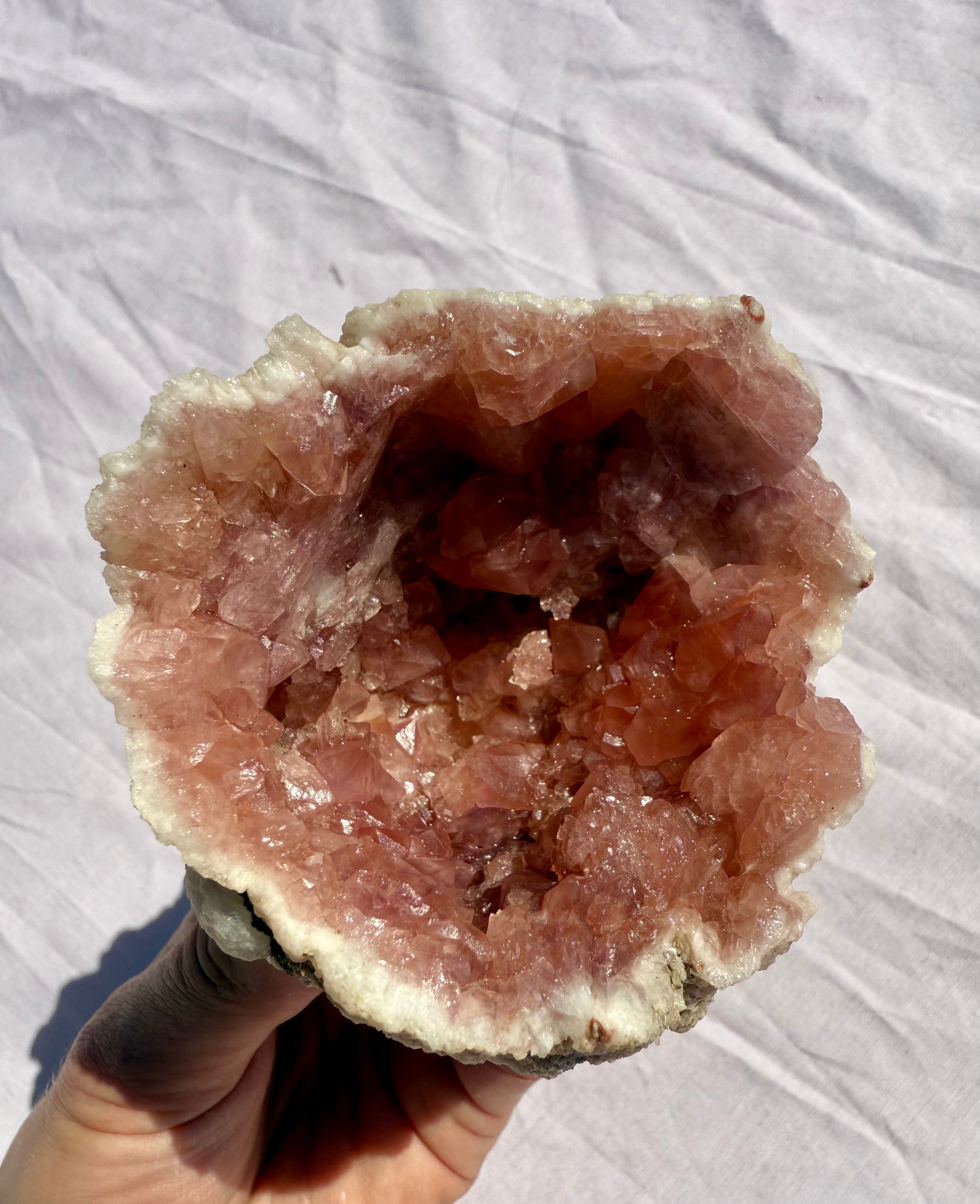 Pink Amethyst Geode 002