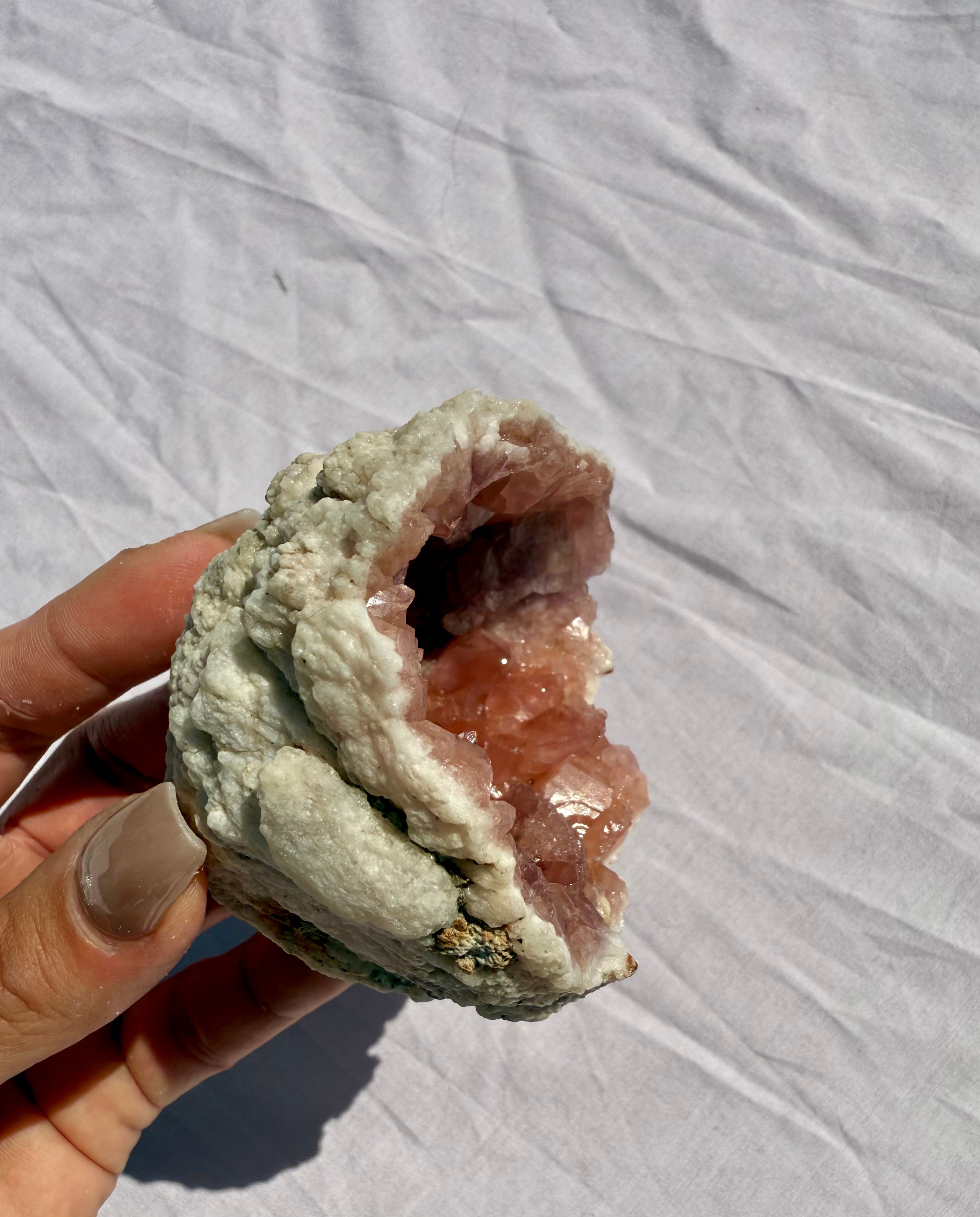Pink Amethyst Geode 002